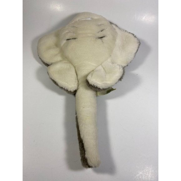 12" Wild Wonders Gray & White Stingray Sea Creature Plush - Picture 2 of 5